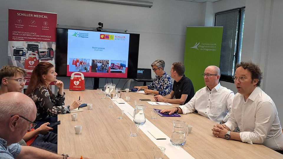conférence de presse schiller medical 2