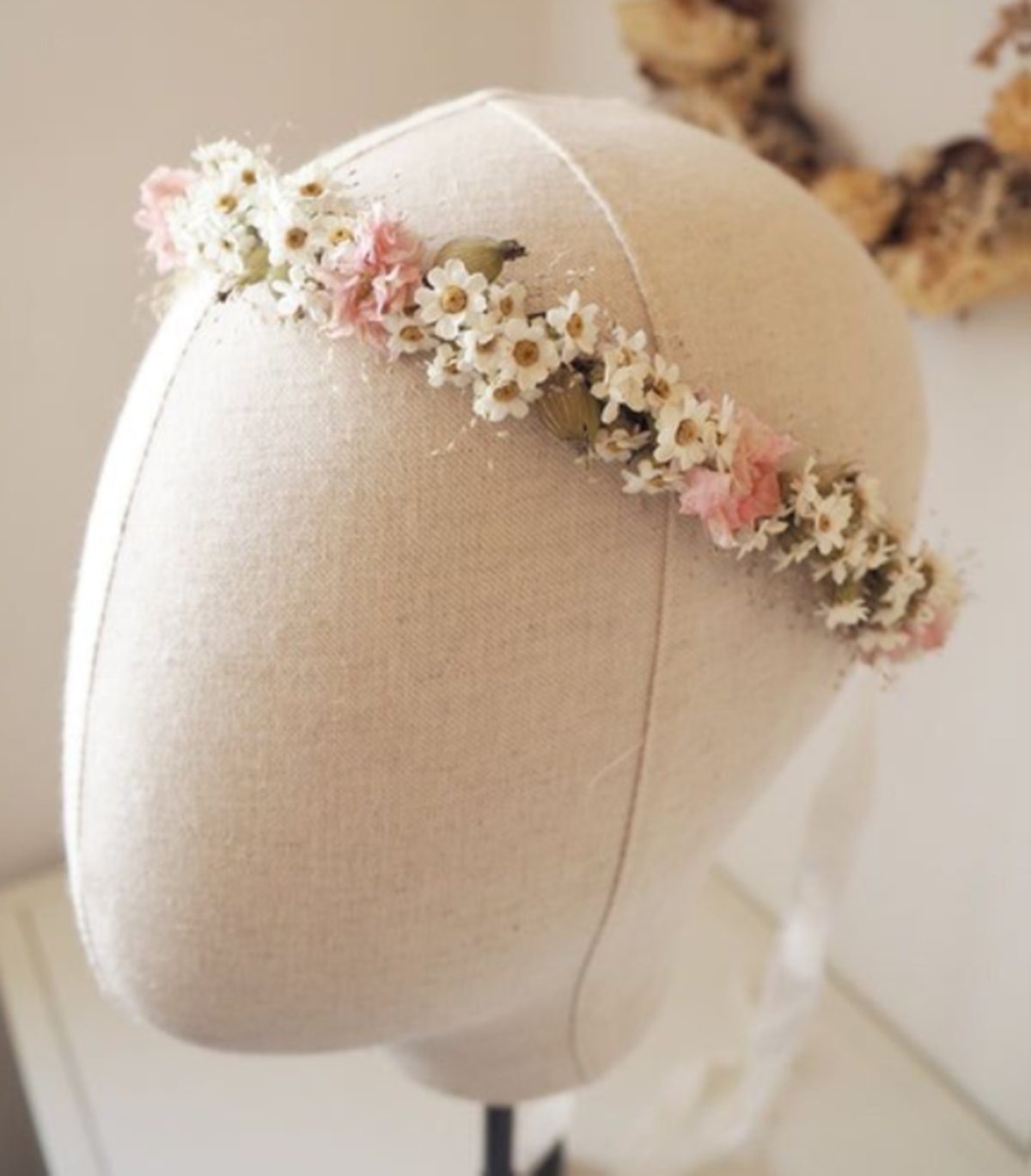 Atelier ADULTE : Couronne de tête en fleurs séchées avec Hanapoé