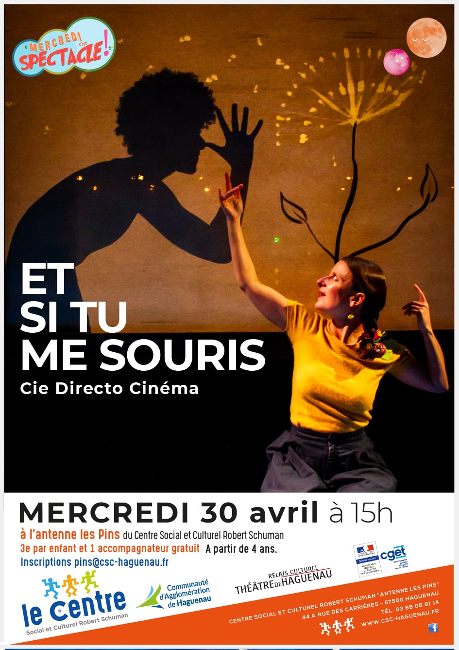 Cie Cinéma Directo « Et si tu me souris »