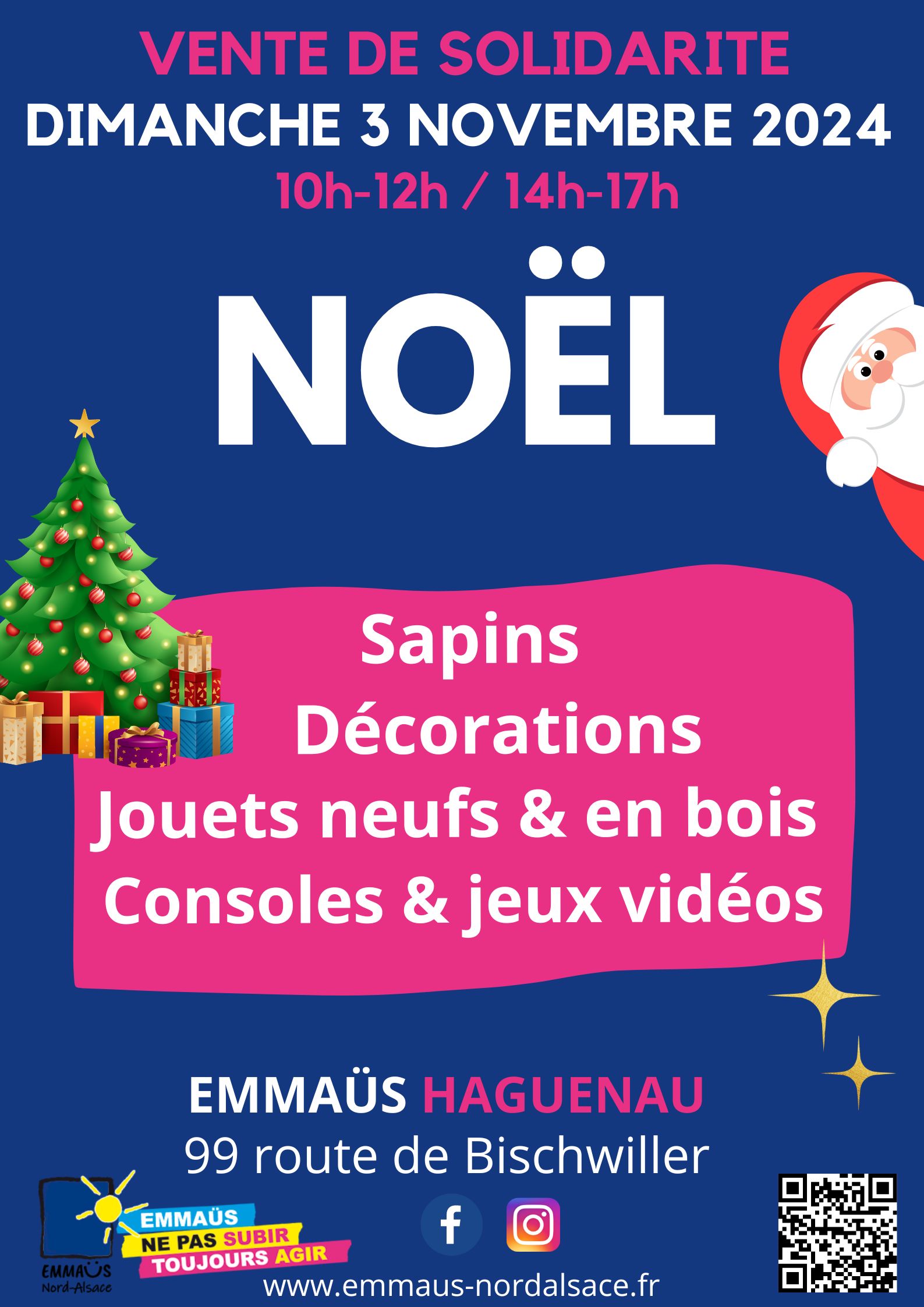 Vente solidaire de Noël