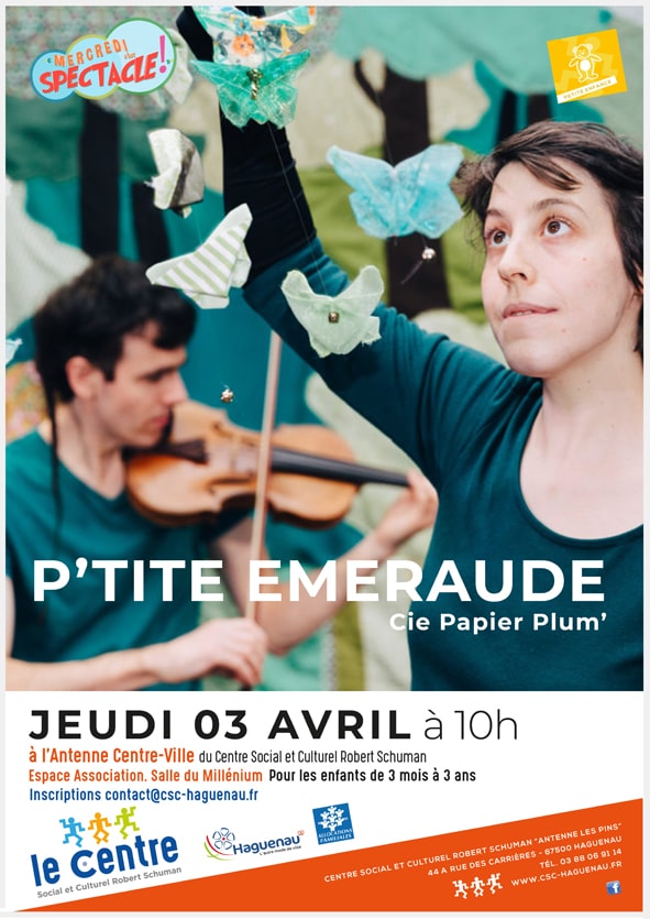 Cie papier Plum « Petite Emeraude »