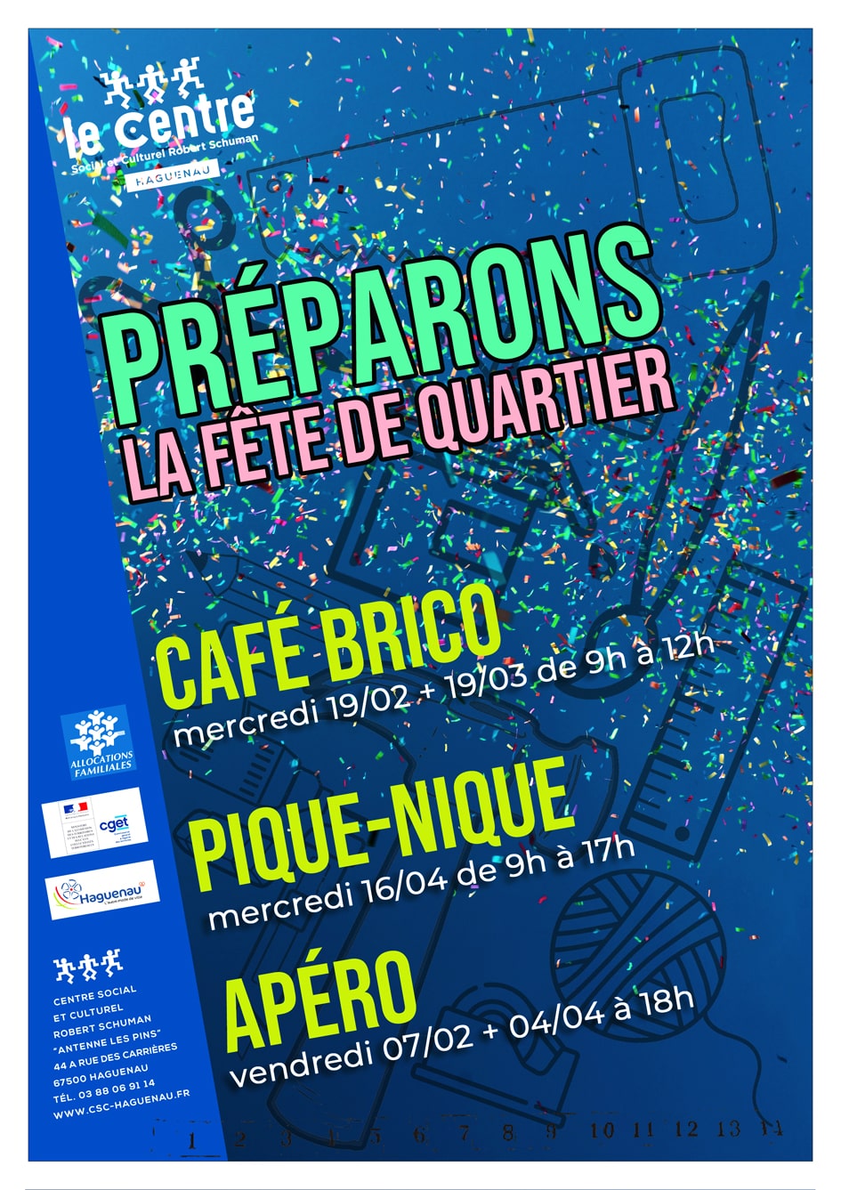 Creativ’zelle Café brico fête de quartier