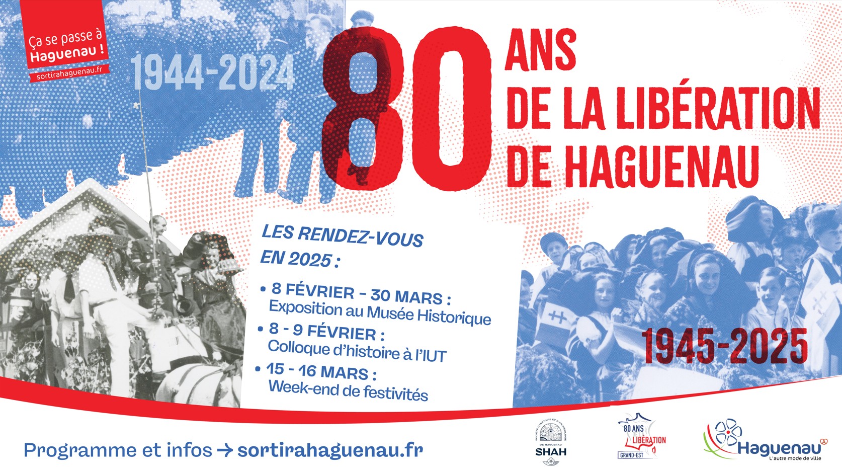 Week-end de commémorations et de festivités pour les 80 ans de la Libération de Haguenau