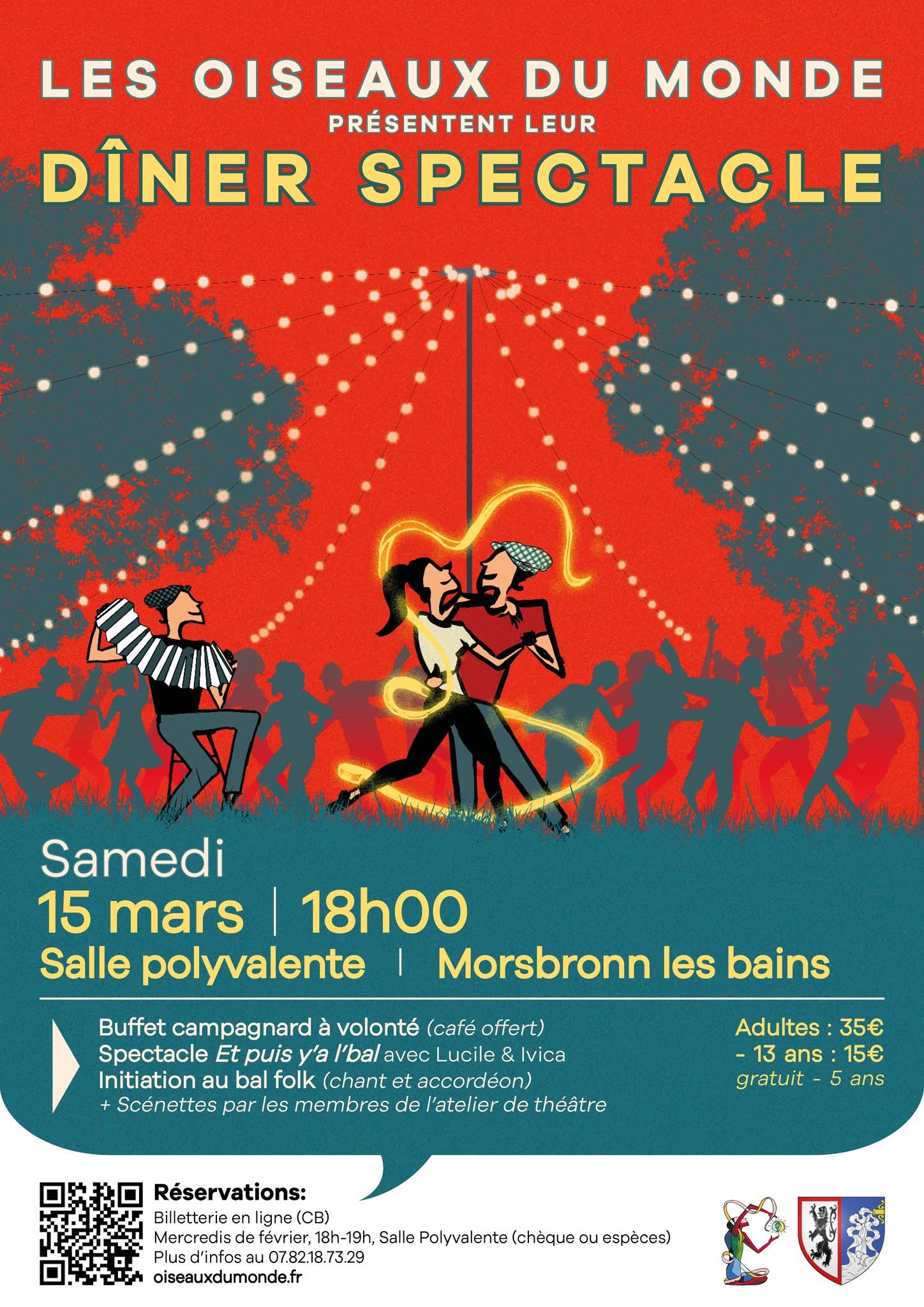 Dîner spectacle – Bal Folk